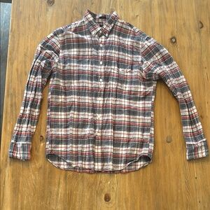 Men's Plaid Button-Up Shirt